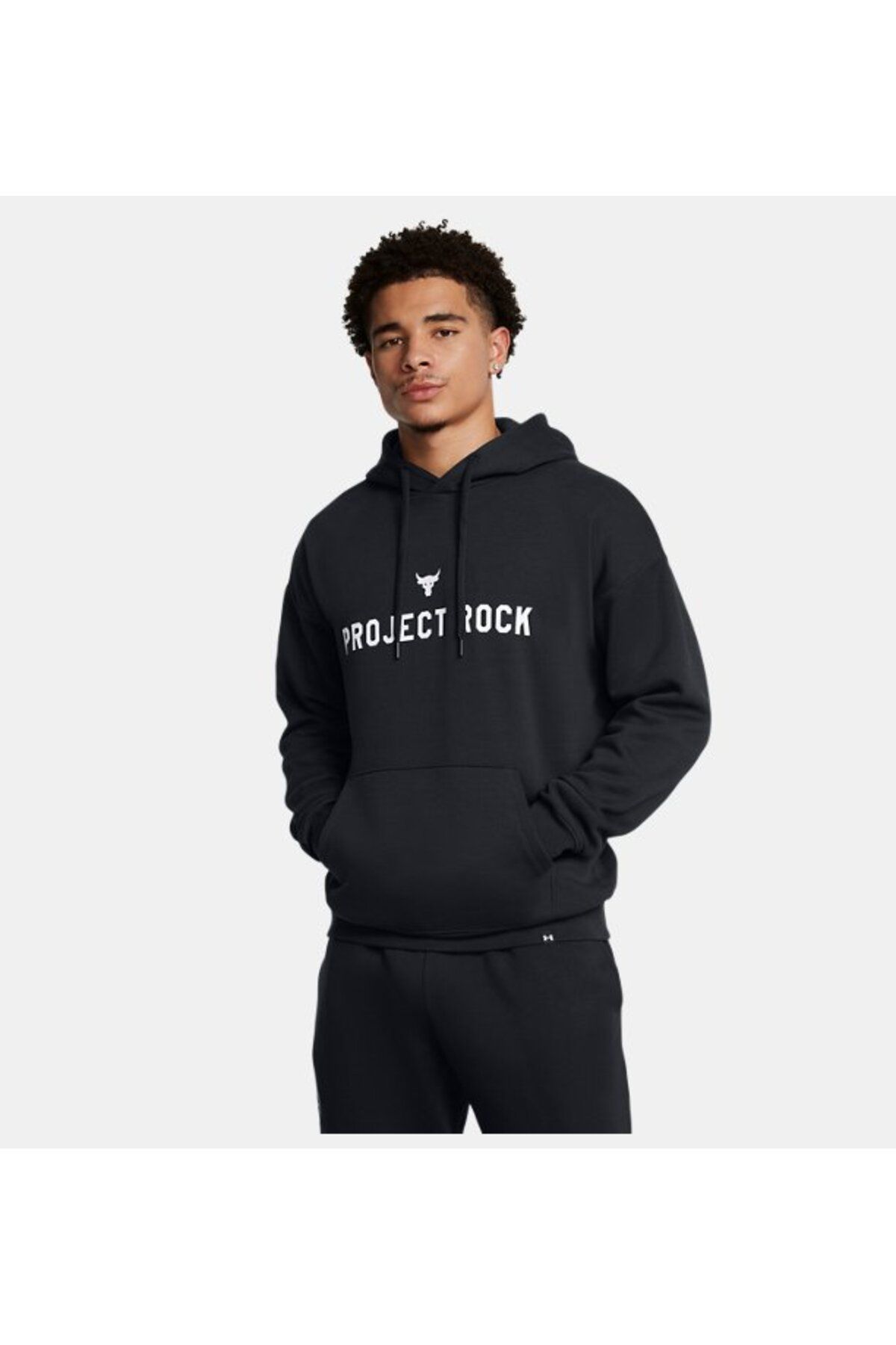 سویشرت ورزشی مشکی مردانه آیکون پروژه UA آقا اورجینال Under Armour