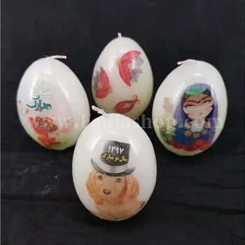 شمع تخم مرغ جفتی