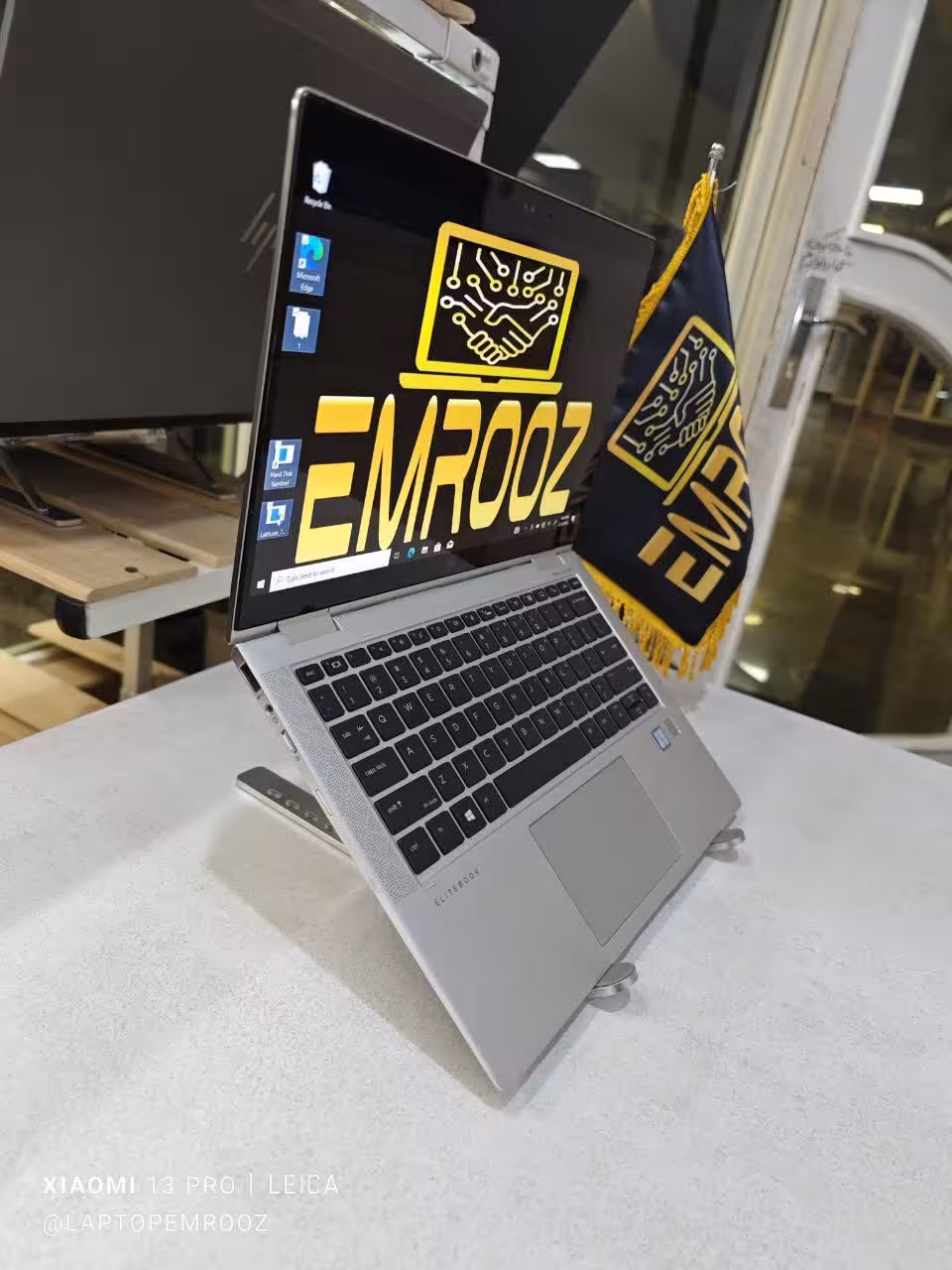 لپ تاپ لمسی و تبلت شو اچ پی مدل EliteBook x360 1030 G3