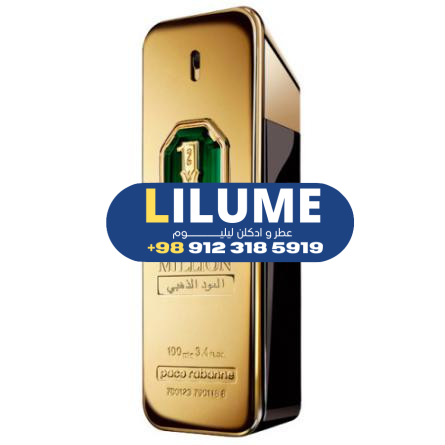 عطر ادکلن پاکو رابان 1 میلیون گلدن عود 100 میل مردانه