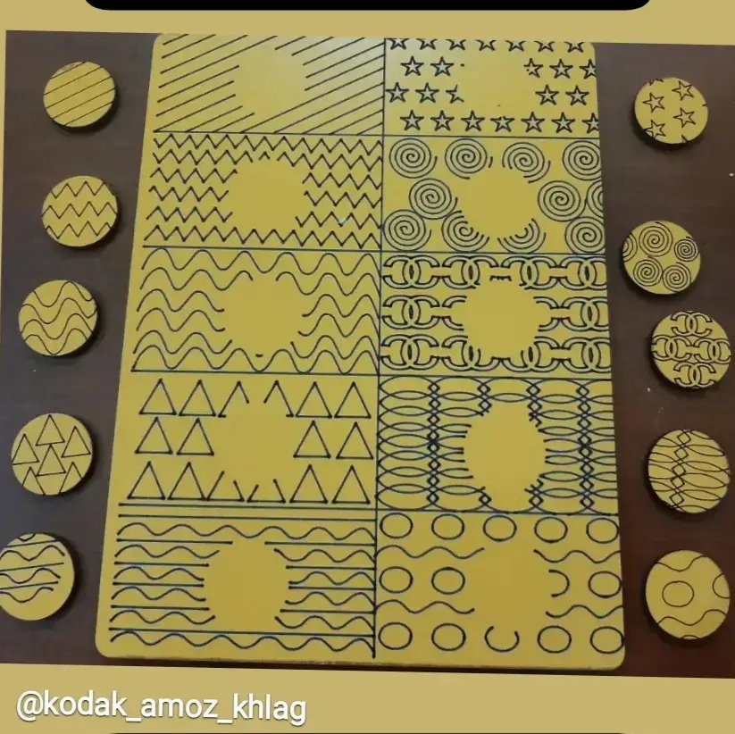 بازی زمینه چین ببین خونه مهره ها کجاست ؟این یه بازی برای تقویت هوش وتوجه وتمرکز توجه به جزییات