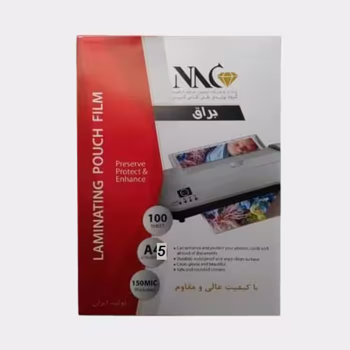 طلق پرس آ5 براق 150 میکرون NAC