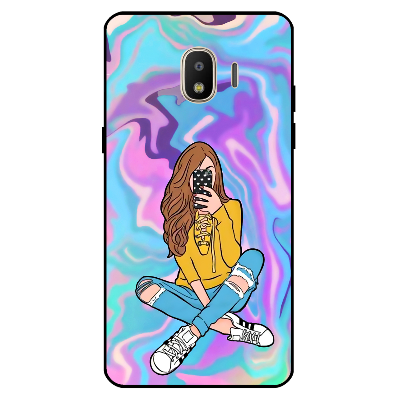 کاور مگافون کد 7592 مناسب برای گوشی موبایل سامسونگ Galaxy J2 Pro 2018