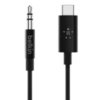 کابل تبدیل جک 3.5 میلی متری به USB-C بلکین مدل  F7U079bt03 طول 0.9 متر