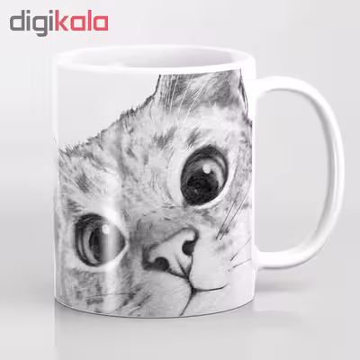 ماگ طرح گربه کد CAT 10