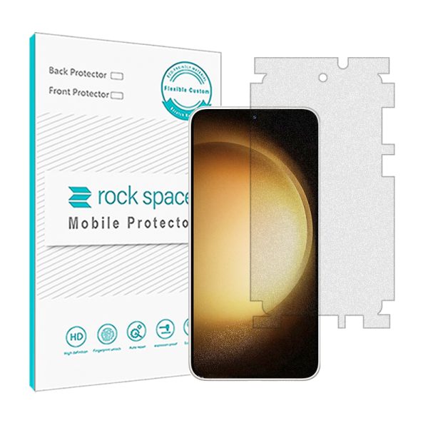 گلس سامسونگ  S23 مدل نانو هیدروژل مات برند راک اسپیس سایز M کد 26400