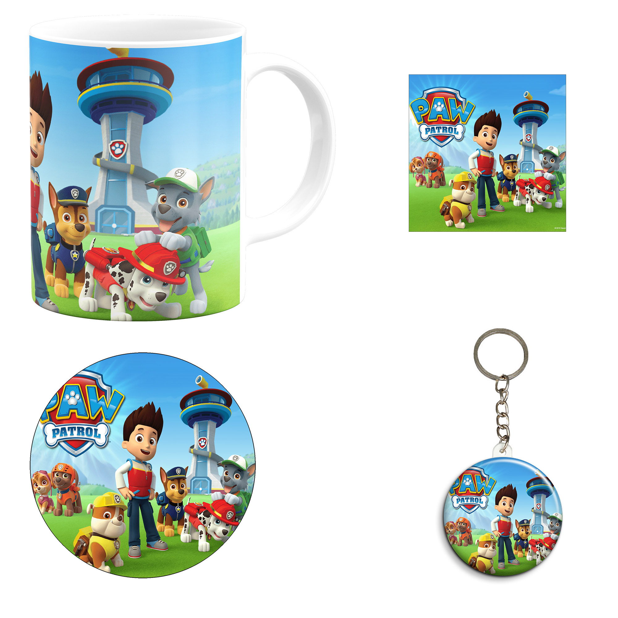 ست هدیه ماگ مدل انیمیشن سگ های نگهبان طرح Paw patrol کد M1