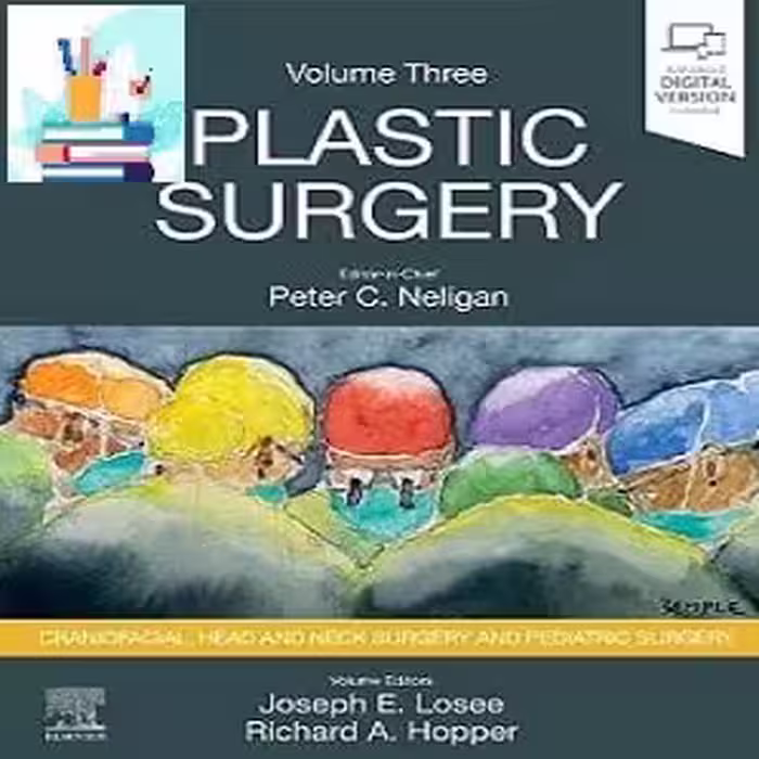 Plastic Surgery Volume 3 Craniofacial Head and Neck Surgery*BAHARMEDBOOK
