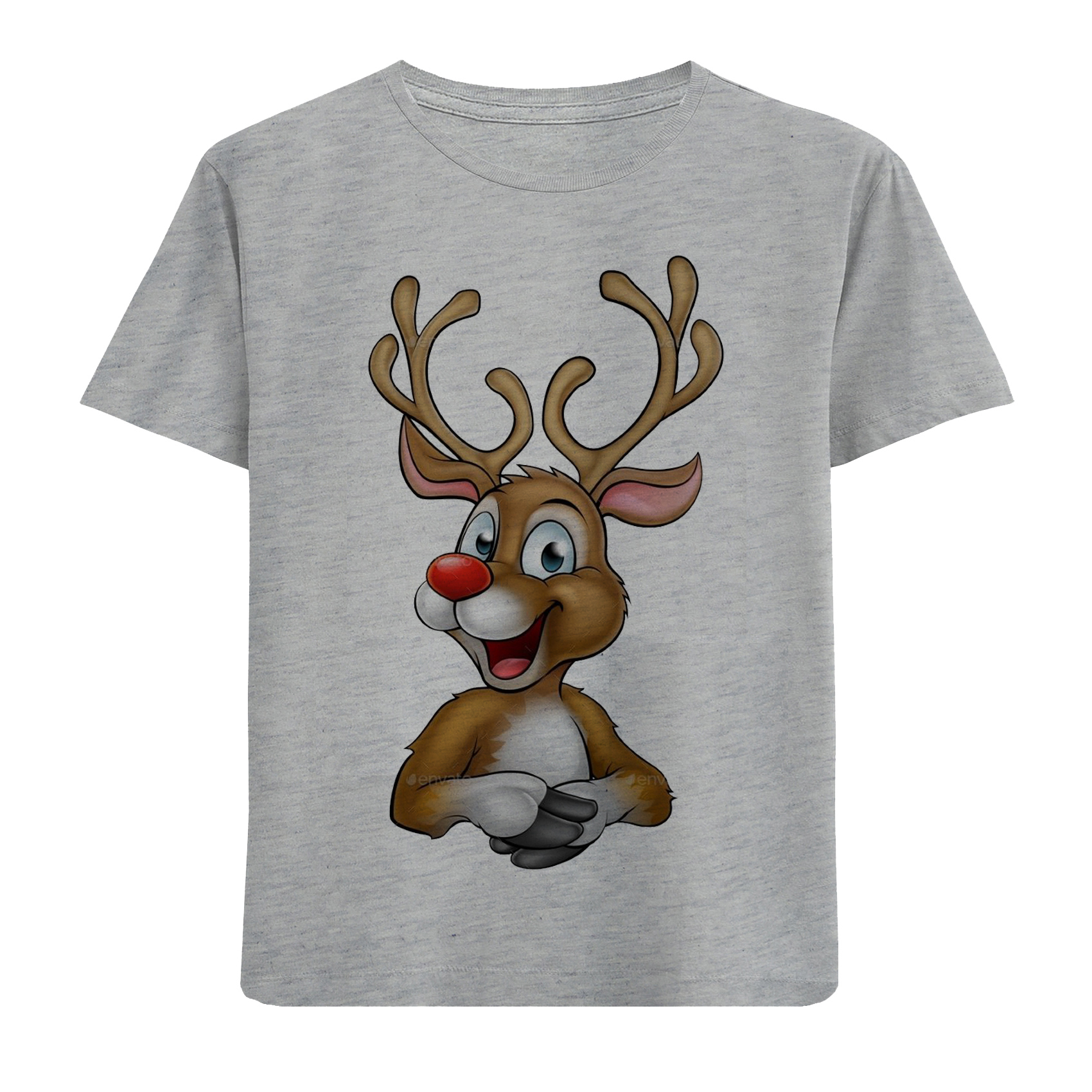 تی شرت آستین کوتاه بچگانه مدل گوزن F552