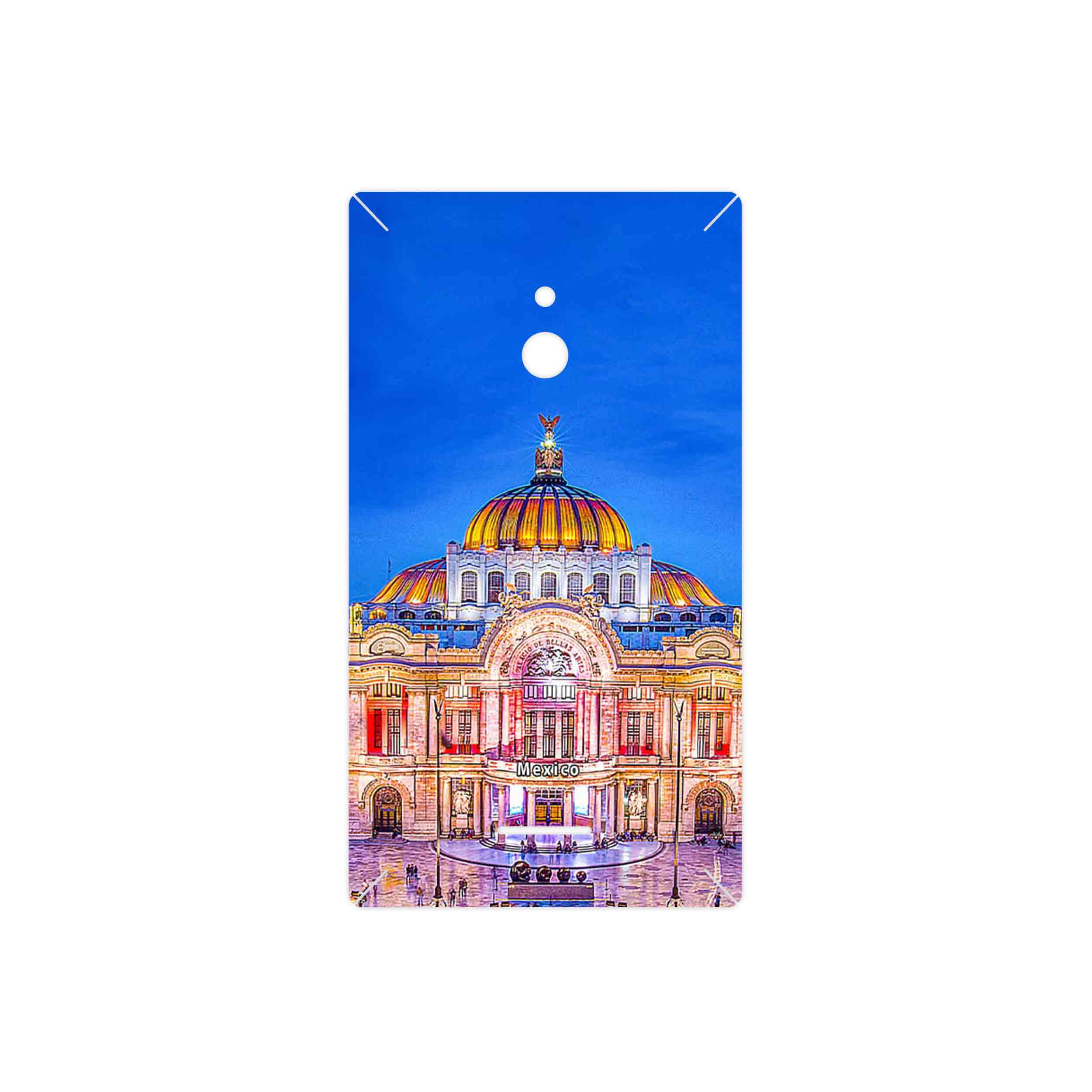 برچسب پوششی ماهوت مدل Mexico City مناسب برای گوشی موبایل نوکیا XL