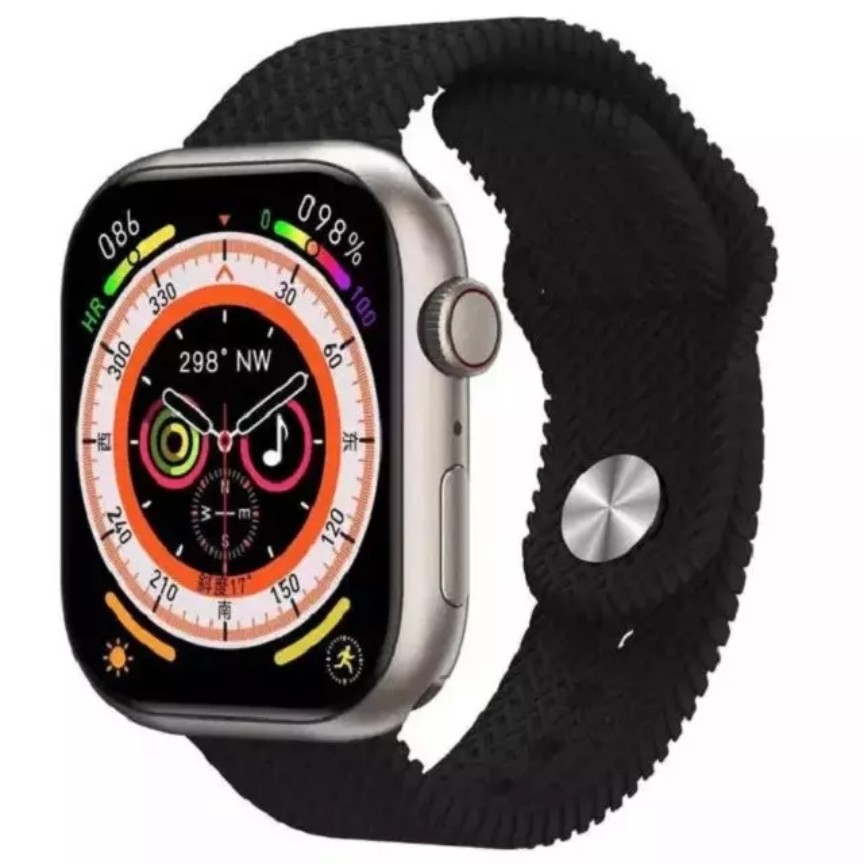 ساعت هوشمند HK9 PRO  بالاترین کیفیت و نزدیک ترین به اپل واچ - رنگ مشکی