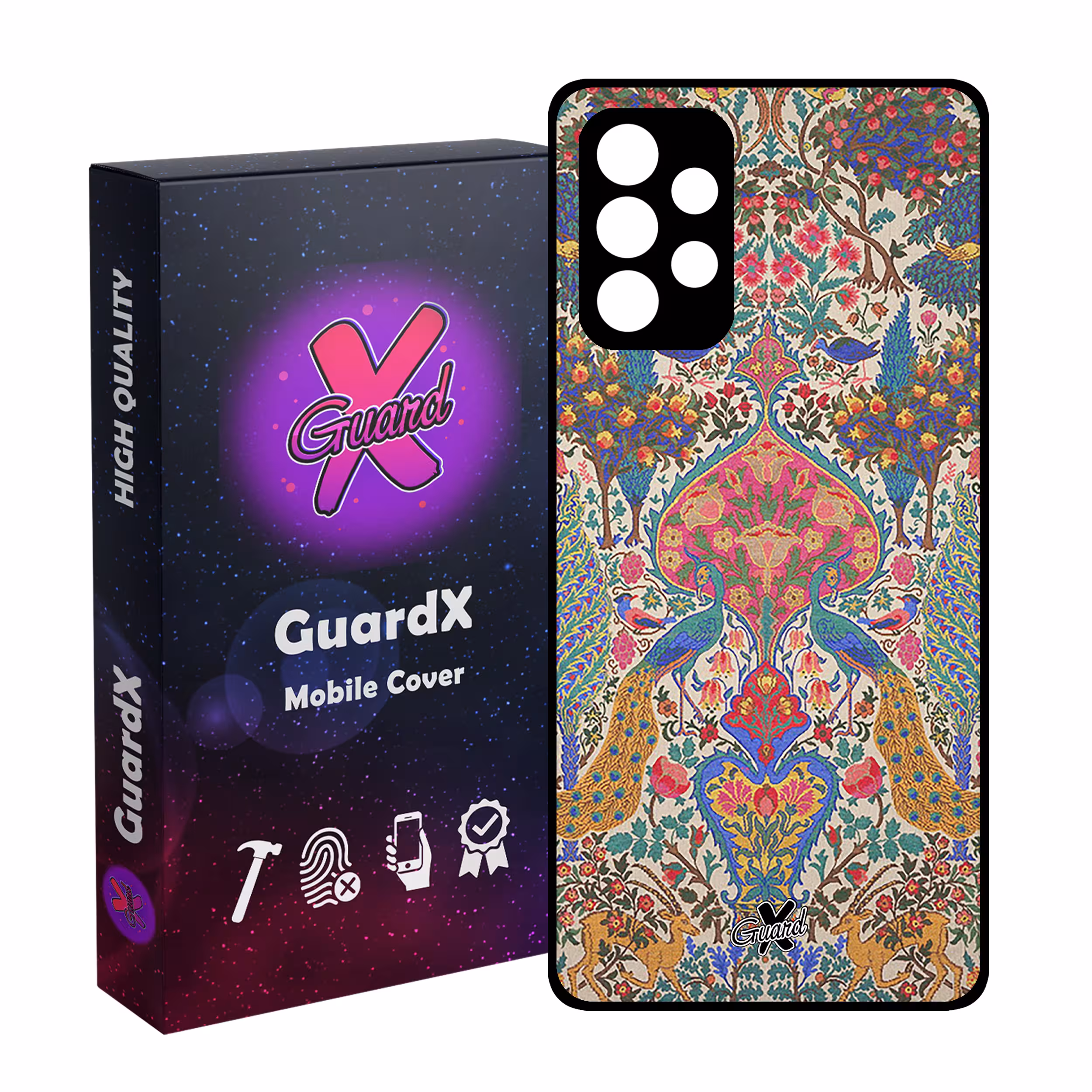کاور گارد ایکس طرح سنتی مدل Glass10225 مناسب برای گوشی موبایل سامسونگ Galaxy A53