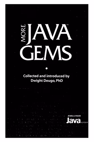 خرید و دانلود نسخه کامل کتاب More Java Gems (SIGS Reference Library)