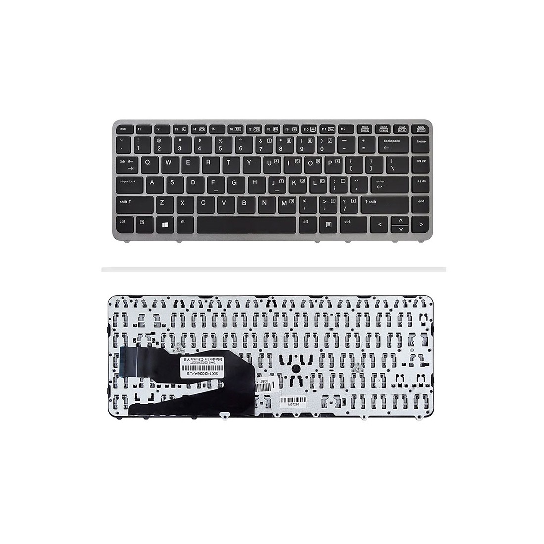کیبورد لپتاپ اچپی Elitebook 840 G1 (بافریم نقره ای) ®