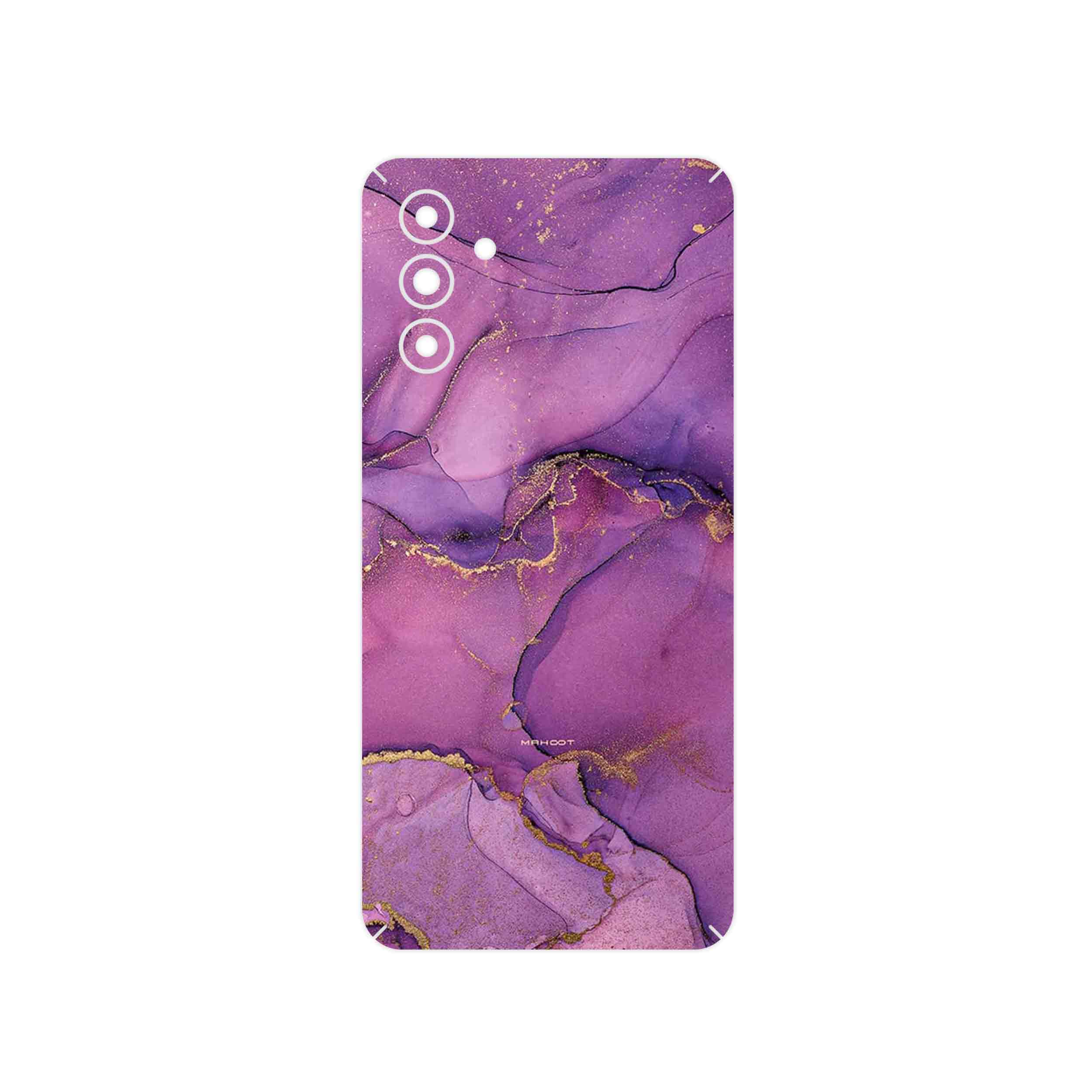 برچسب پوششی ماهوت مدل Purple Marble مناسب برای گوشی موبایل سامسونگ Galaxy A04s