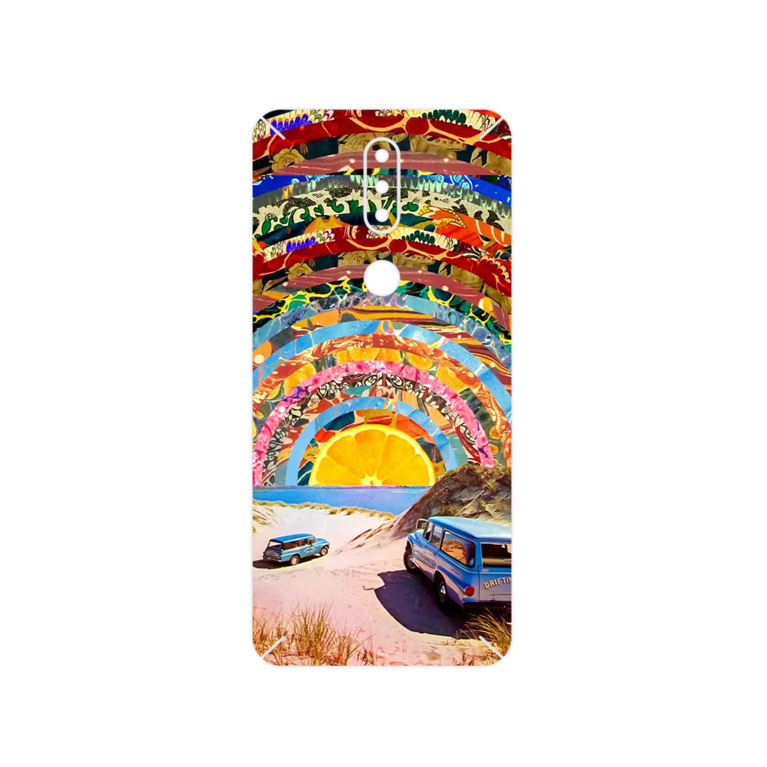 برچسب پوششی ماهوت مدل Collage of Orange Sky مناسب برای گوشی موبایل نوکیا 2.4