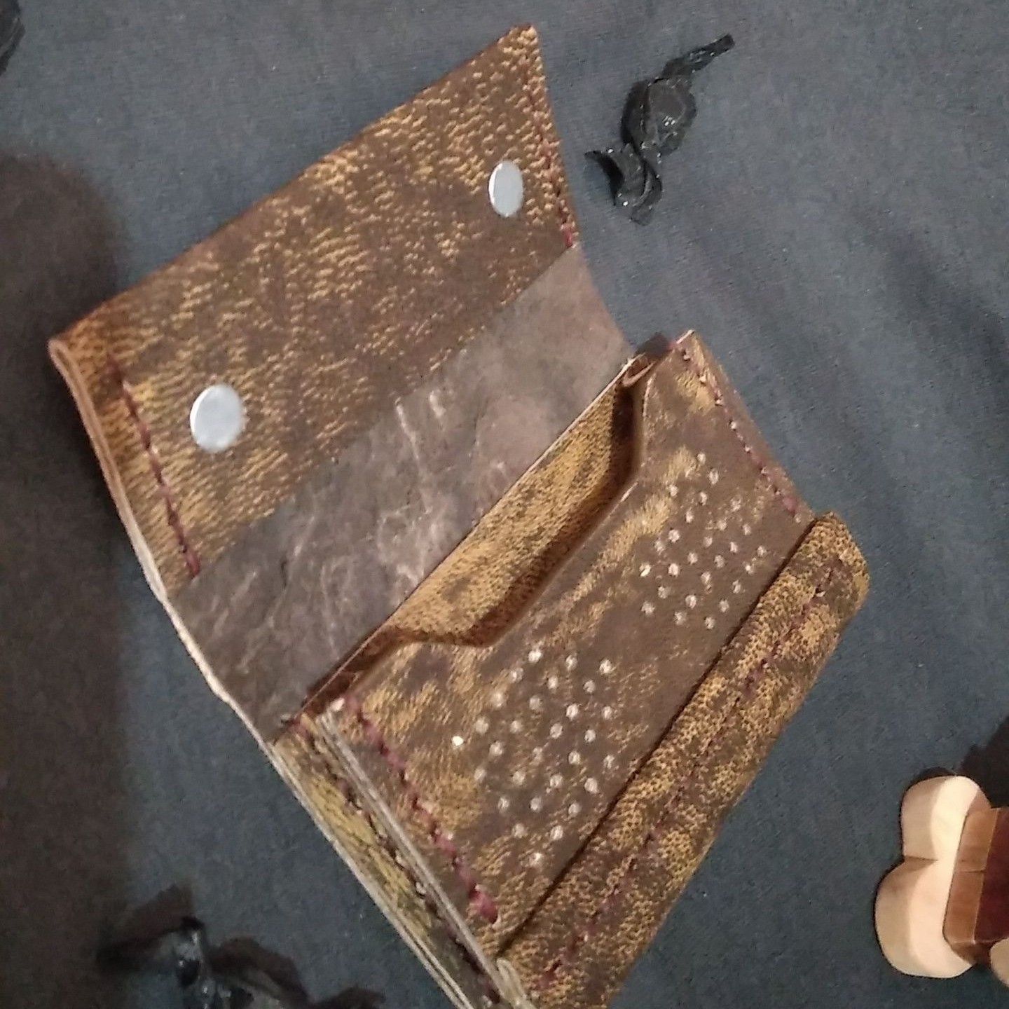 کیف کارت چرم