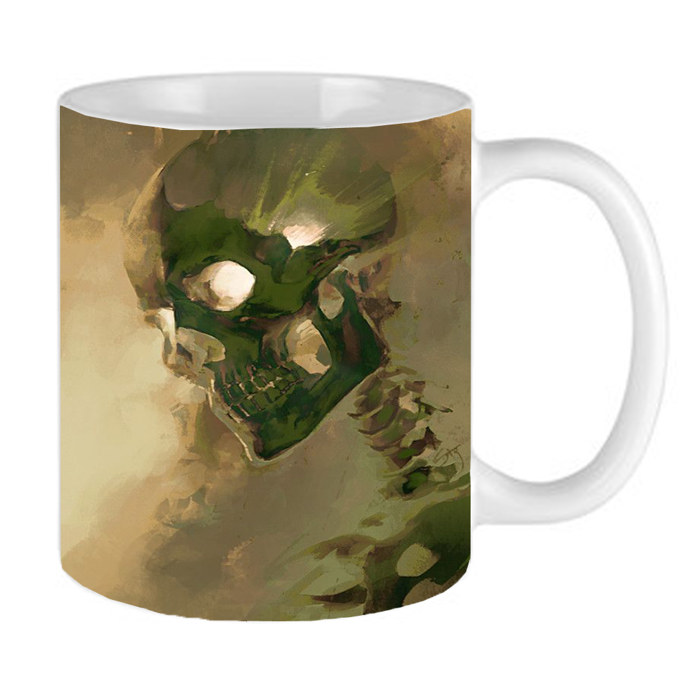 ماگ طرح جمجمه اسکلت مدل LS58215