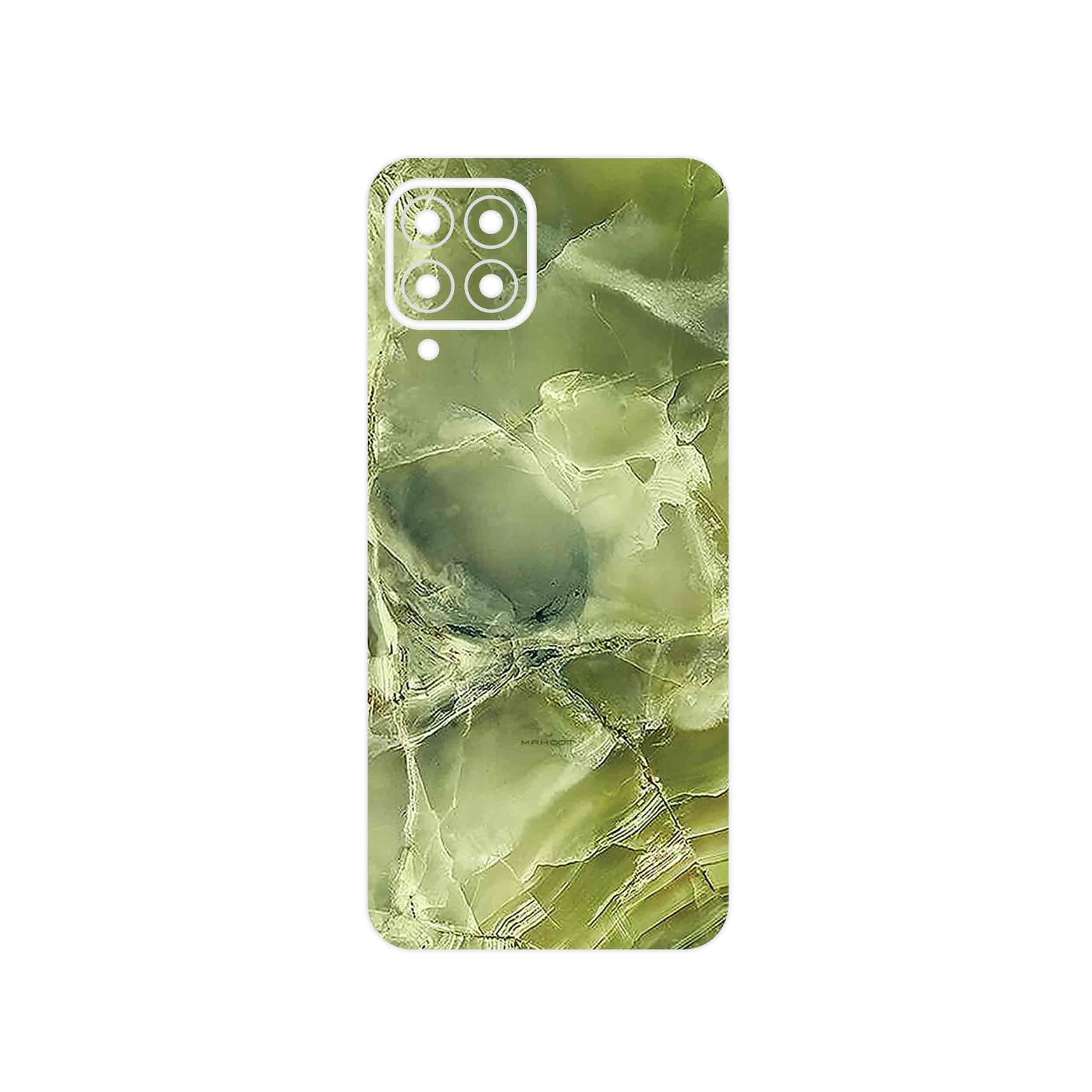 برچسب پوششی ماهوت مدل Green_Crystal_Marble مناسب برای گوشی موبایل سامسونگ Galaxy M33