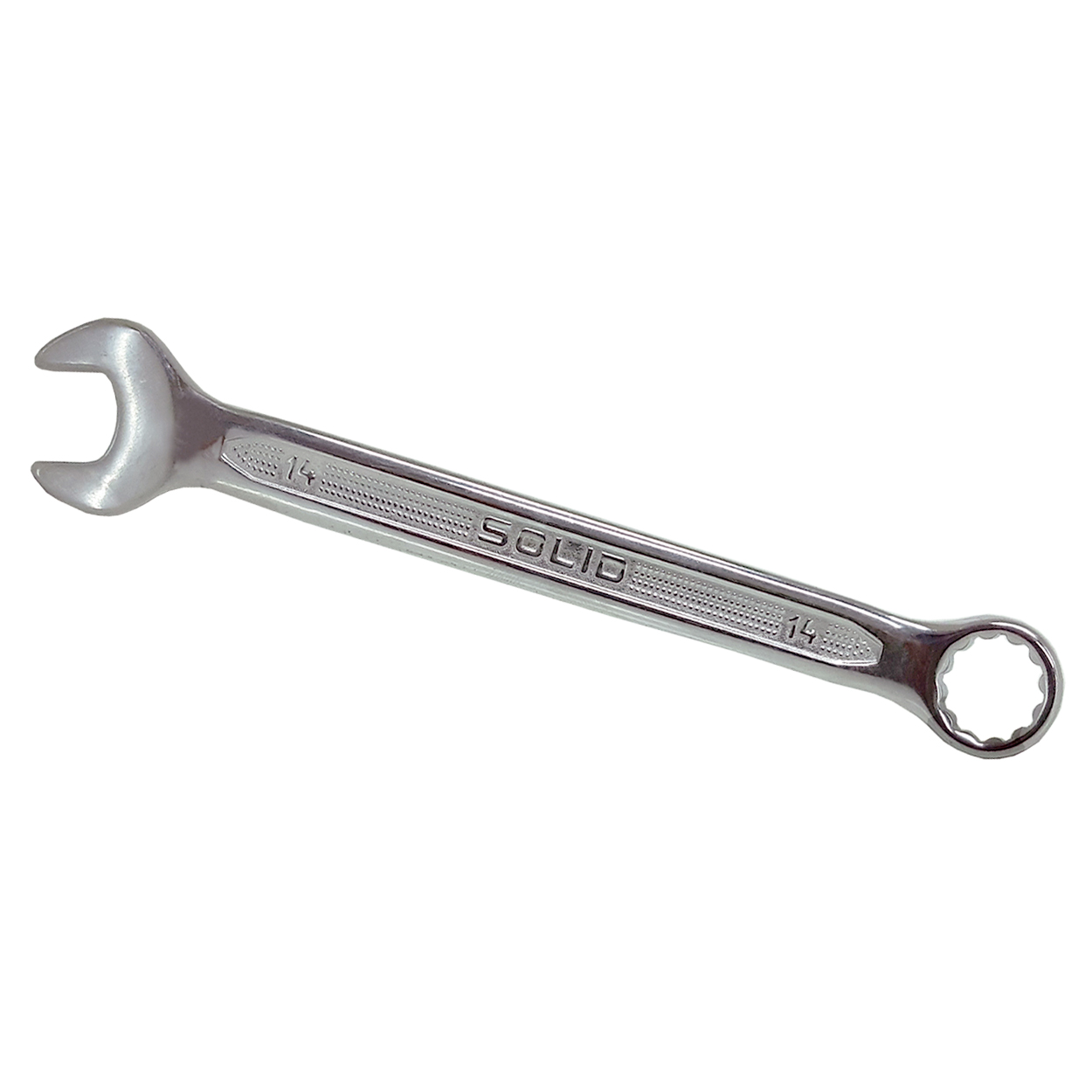 آچار یکسر تخت و یکسر رینگی سولید مدل AT - 14 سایز 14 میلی متر