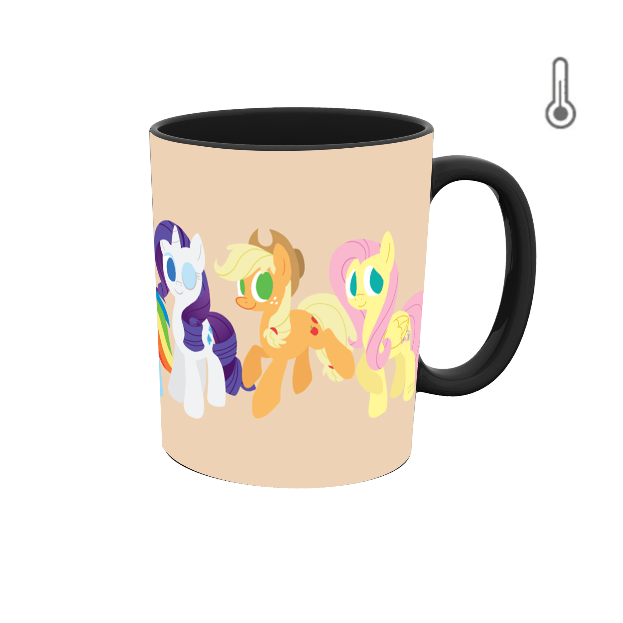 ماگ حرارتی طرح پونی کد 1