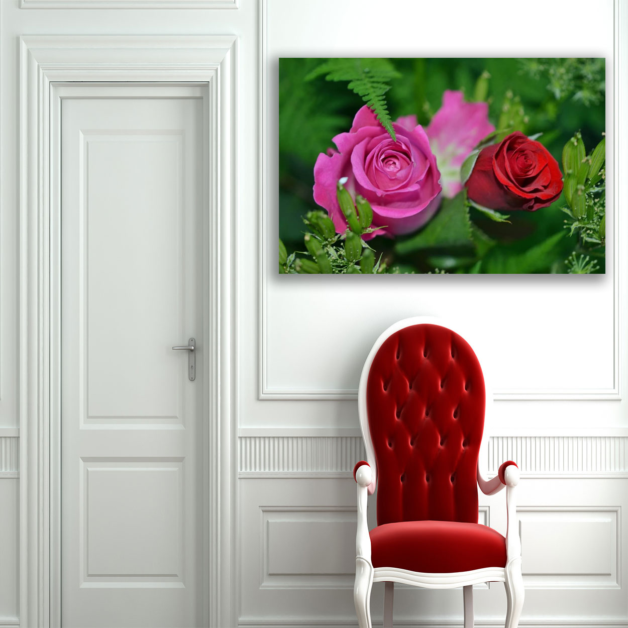 تابلو شاسی طرح گل کد 10