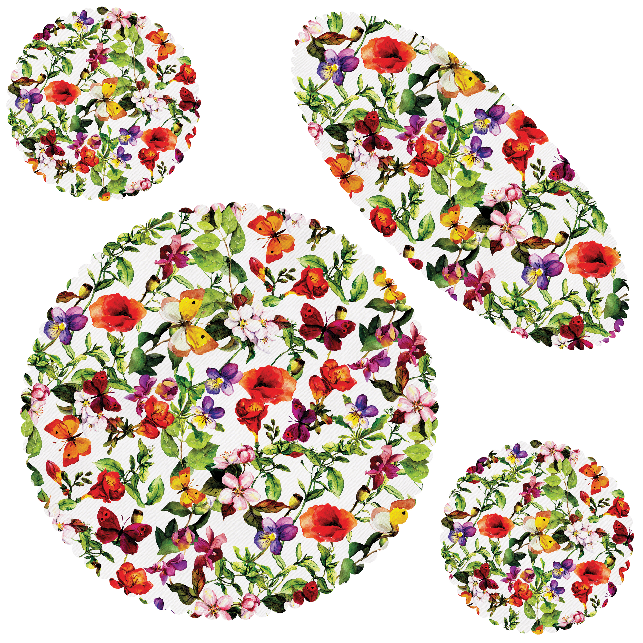 ست رومیزی 4 تکه مدل S32-42811