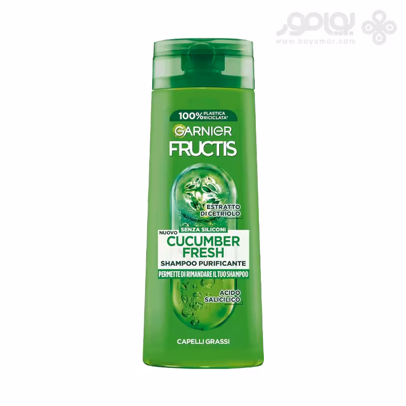شامپو تصفیه کننده گارنیر مدل CUCUMBER FRESH حجم 250 میل