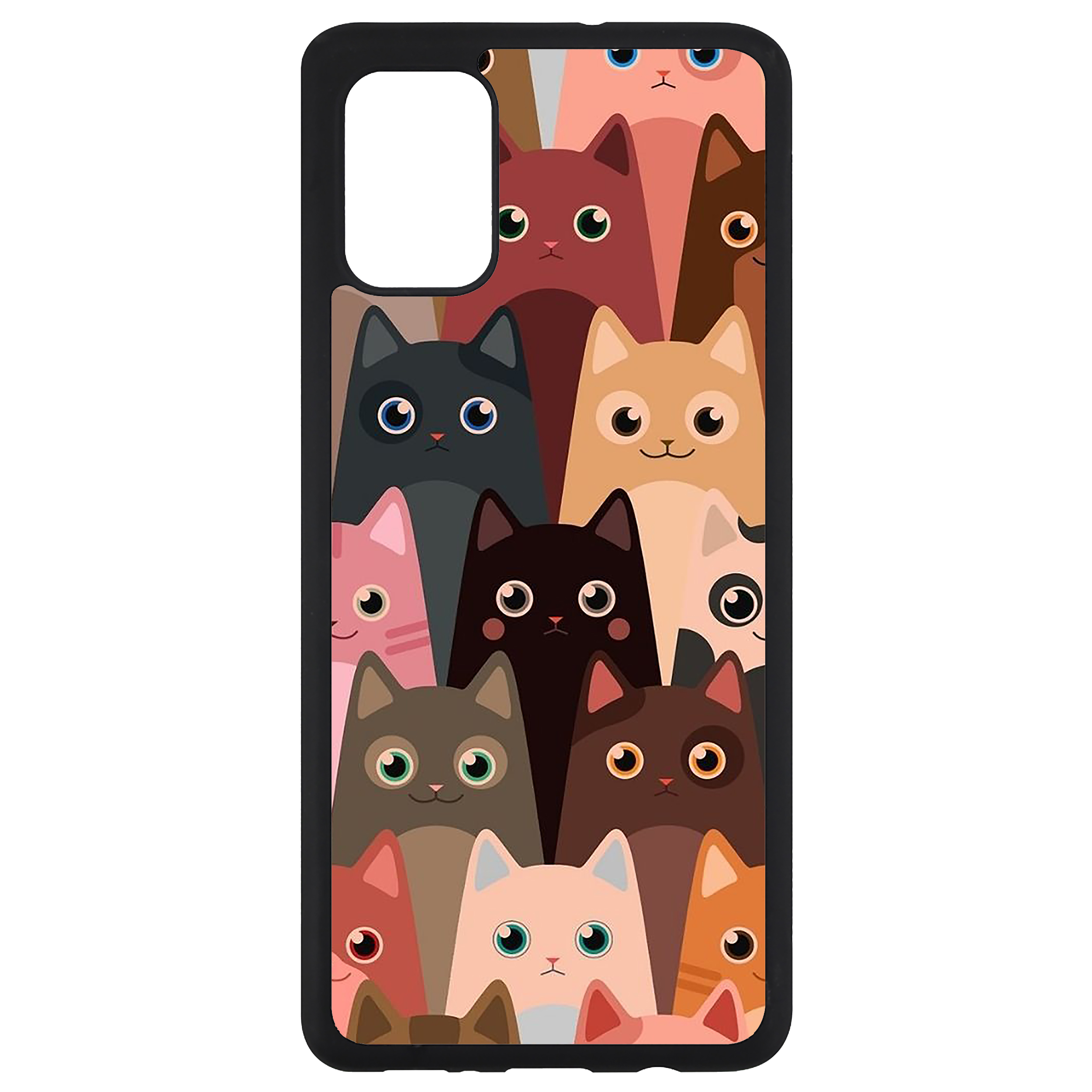 کاور طرح Cat مدل CHL50067 مناسب برای گوشی موبایل سامسونگ Galaxy A71