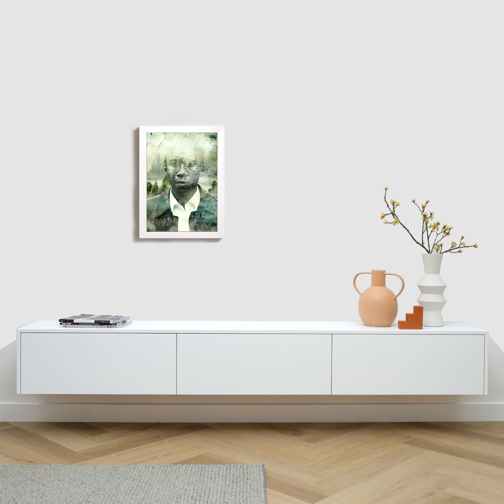 تابلو مدل سریال کاراگاه حقیقی true detective W431