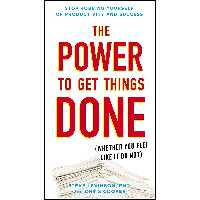 کتاب The Power to Get Things Done اثر Steve Levinson Ph.D. and Chris Cooper انتشارات TarcherPerigee