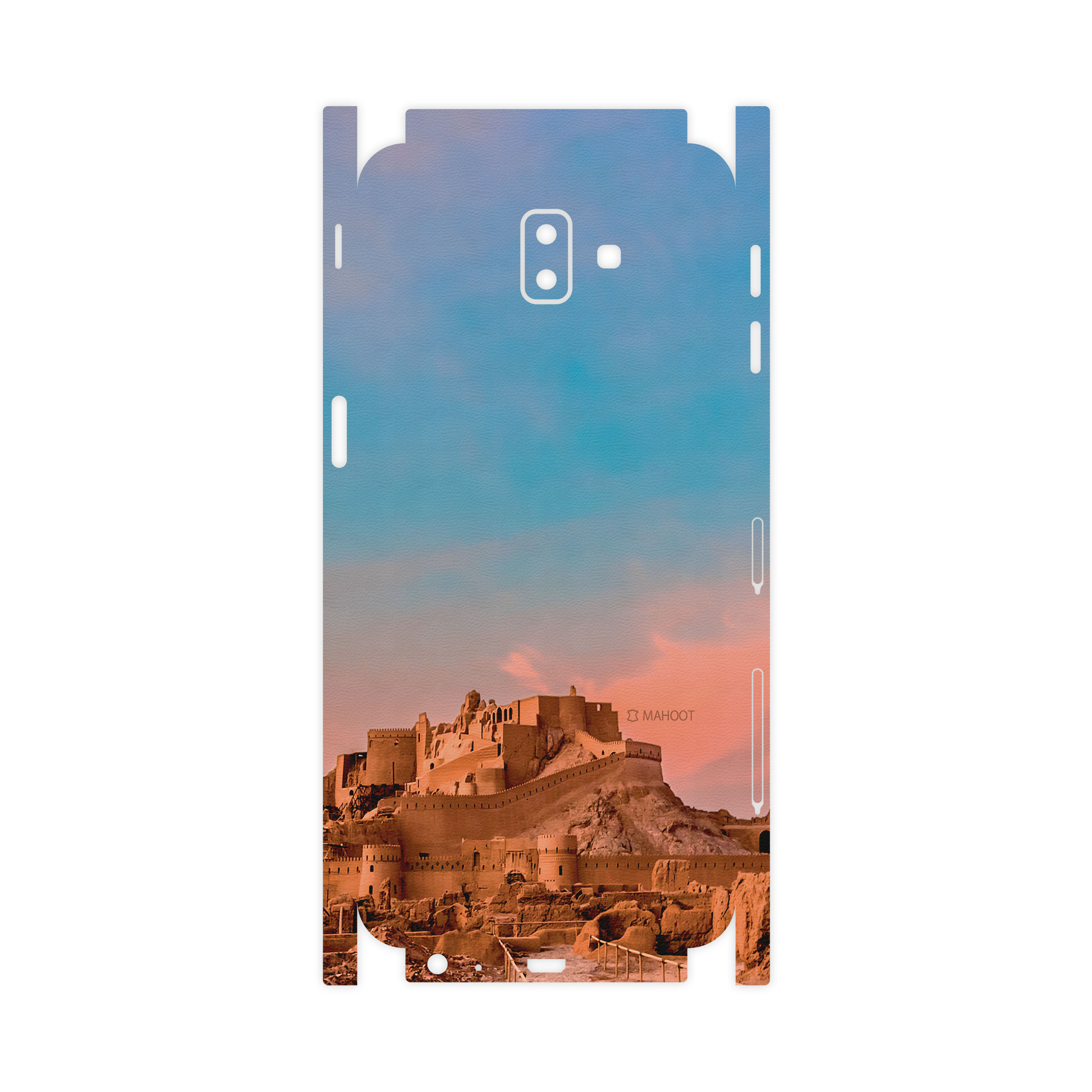 برچسب پوششی ماهوت مدل ARG-e-BAM-FullSkin مناسب برای گوشی موبایل سامسونگ Galaxy J6 Plus