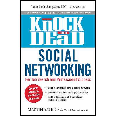 کتاب Knock em Dead Social Networking اثر Martin Yate انتشارات Adams Media