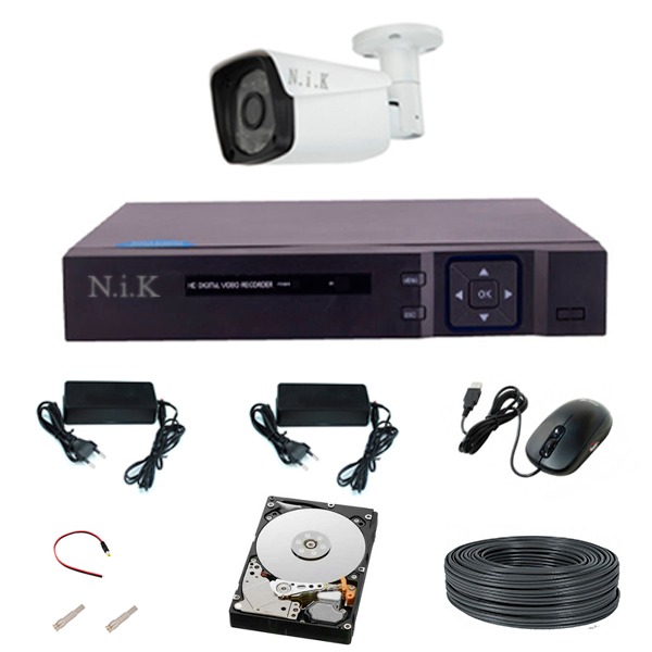 سیستم امنیتی ان آی کی مدل AHD B504 _ 2MP