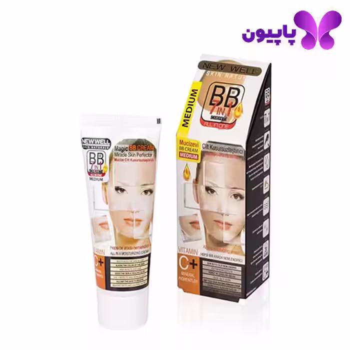 بی بی کرم 7 در 1 نیوول رنگ مدیوم