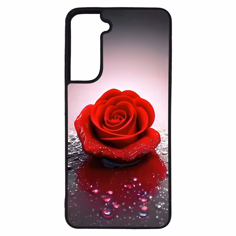 کاور طرح گل رز کد G-024 مناسب برای گوشی موبایل سامسونگ Galaxy S21 FE | دیجی قاب دونی