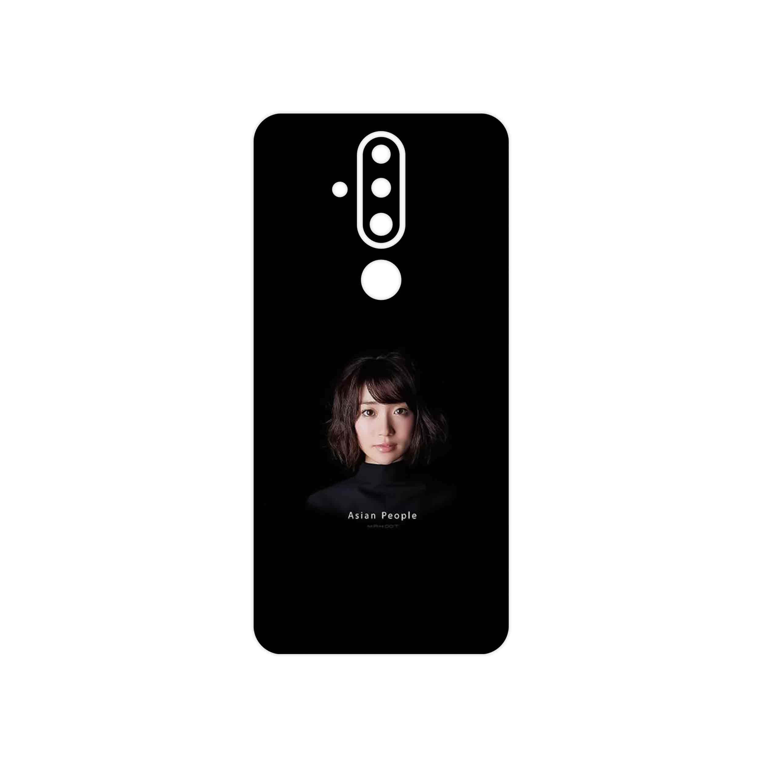 برچسب پوششی ماهوت مدل Portrait of an Asian Woman مناسب برای گوشی موبایل نوکیا X71