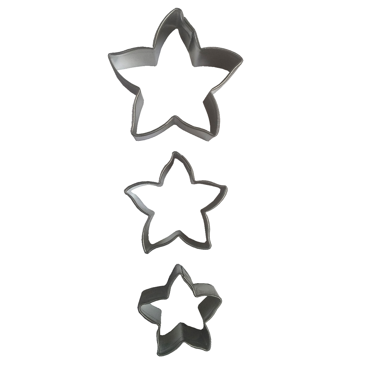 کاتر بیسکویت و شیرینی طرح ستاره کد 2 مجموعه 3 عددی