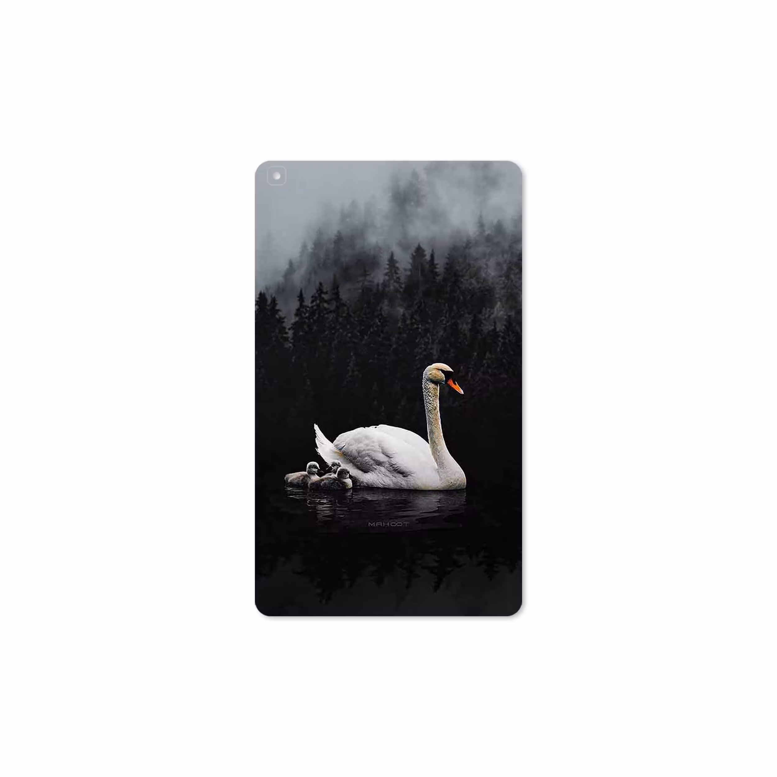 برچسب پوششی ماهوت مدل Swan Lake مناسب برای تبلت سامسونگ Galaxy Tab A 8.0 2019 T290