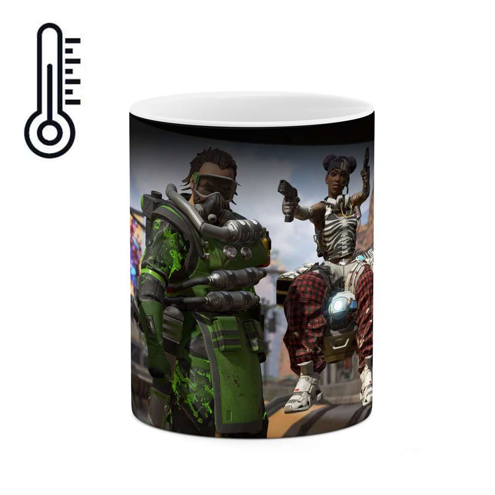 ماگ حرارتی طرح بازی Apex legend مدل mgph12017