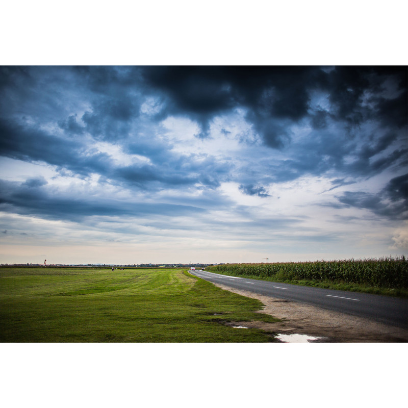 تابلو شاسی طرح جاده و دشت مدل T1891 | دنیای قاب