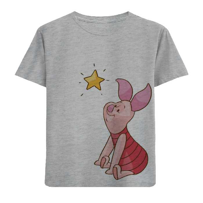 تی شرت آستین کوتاه بچگانه مدل خوک F302