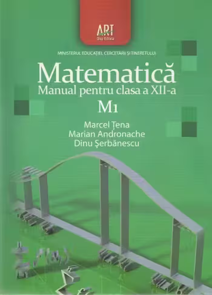 خرید و دانلود نسخه کامل کتاب Matematica M1 Manual pentru clasa a XII-a