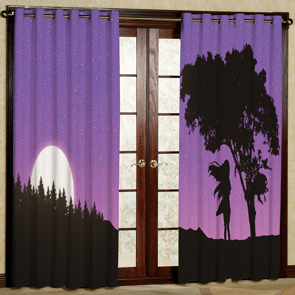 پرده مدل مخمل پانچی کد 6968 سایز 280x140 سانتی متر