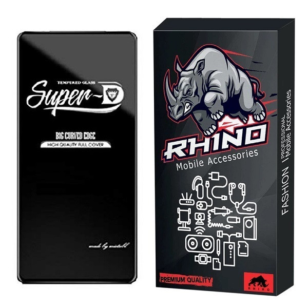 محافظ صفحه نمایش راینو مدل Super-D مناسب برای گوشی موبایل شیائومی Redmi 10C | کالا برتری