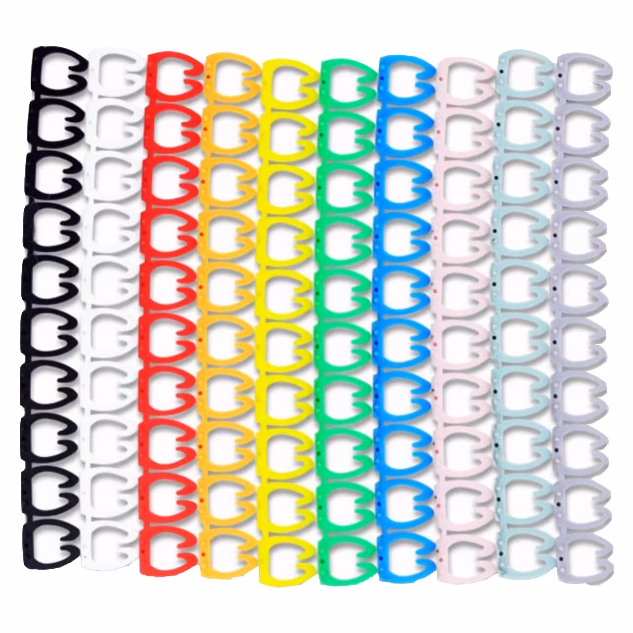 تگ شماره دار کابل شبکه مدل NTN  بسته 100 عددی