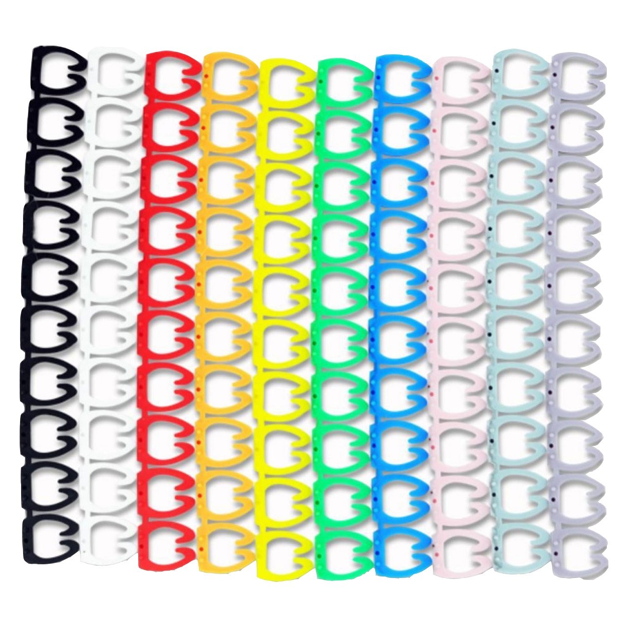 تگ شماره دار کابل شبکه مدل NTN  بسته 100 عددی