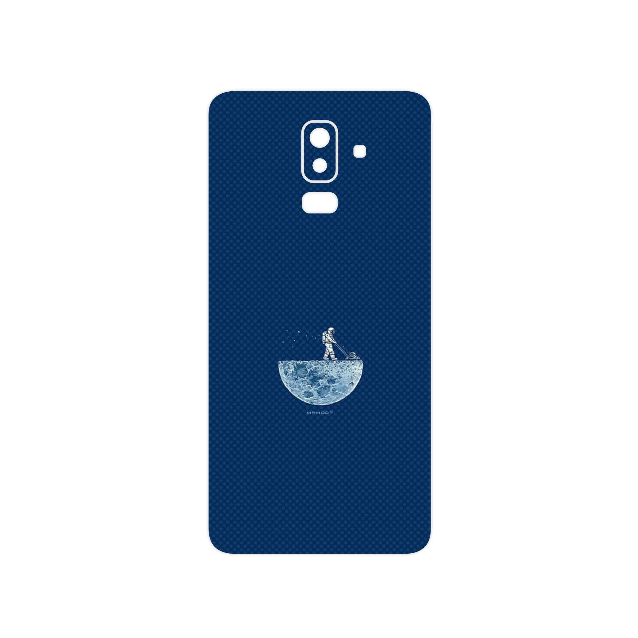 برچسب پوششی ماهوت مدل Minimal Gardener Astronaut مناسب برای گوشی موبایل سامسونگ Galaxy J8