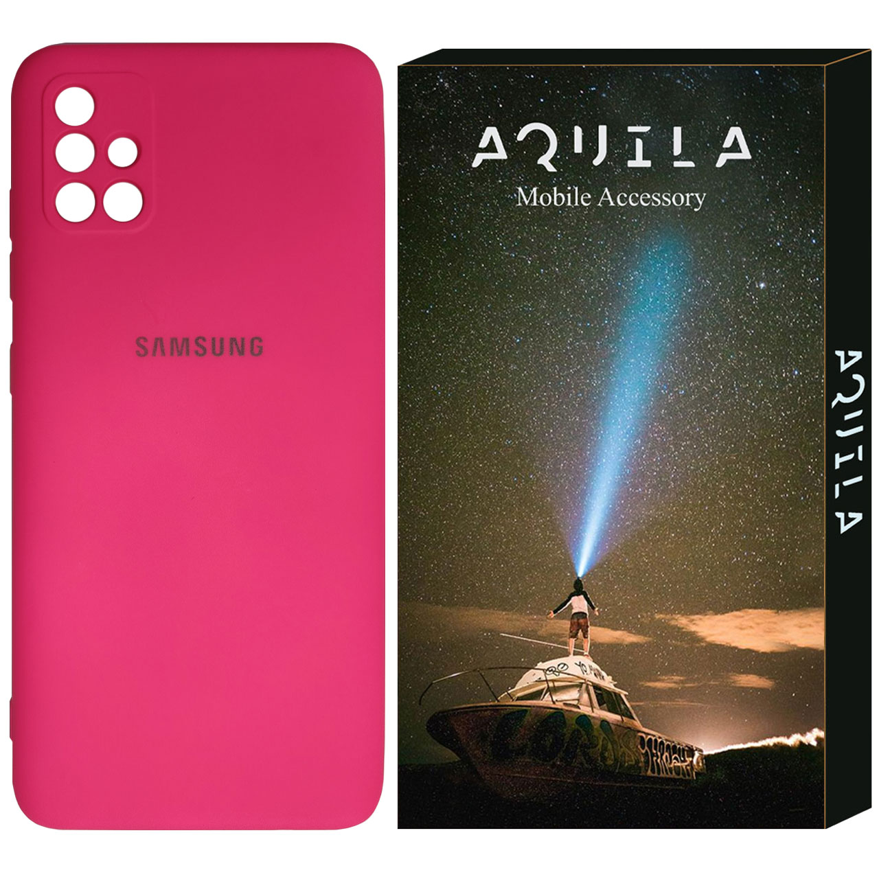 کاور آکوییلا مدل SLCN مناسب برای گوشی موبایل سامسونگ Galaxy A51