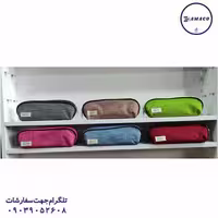 جامدادی تک زیپ چرمی فانتزی آماکو